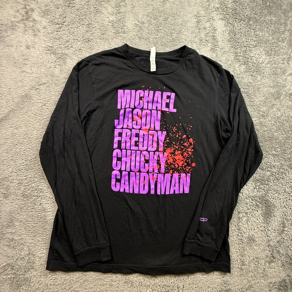 Gildan Other - Halloween Movie Monster Shirt Blood Splatter Adult XL Jason Freddy Chucky Michae